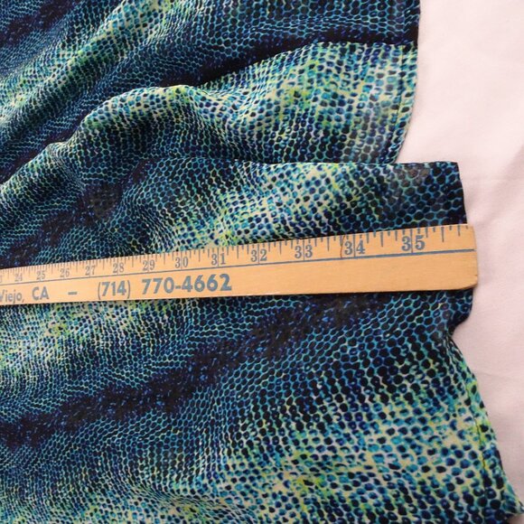 Worthington Women Snake Skin Print Skirt Size Petite M - Picture 9 of 9